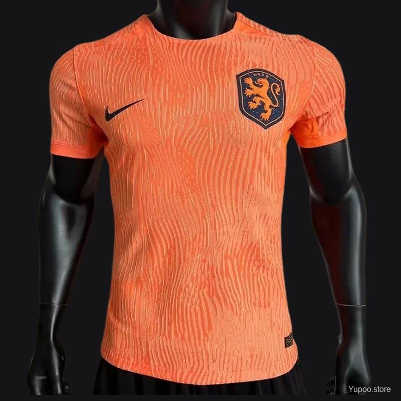 Maillot Vintage Pays-Bas 1982/83 – Adidas Domicile Orange, Taille M