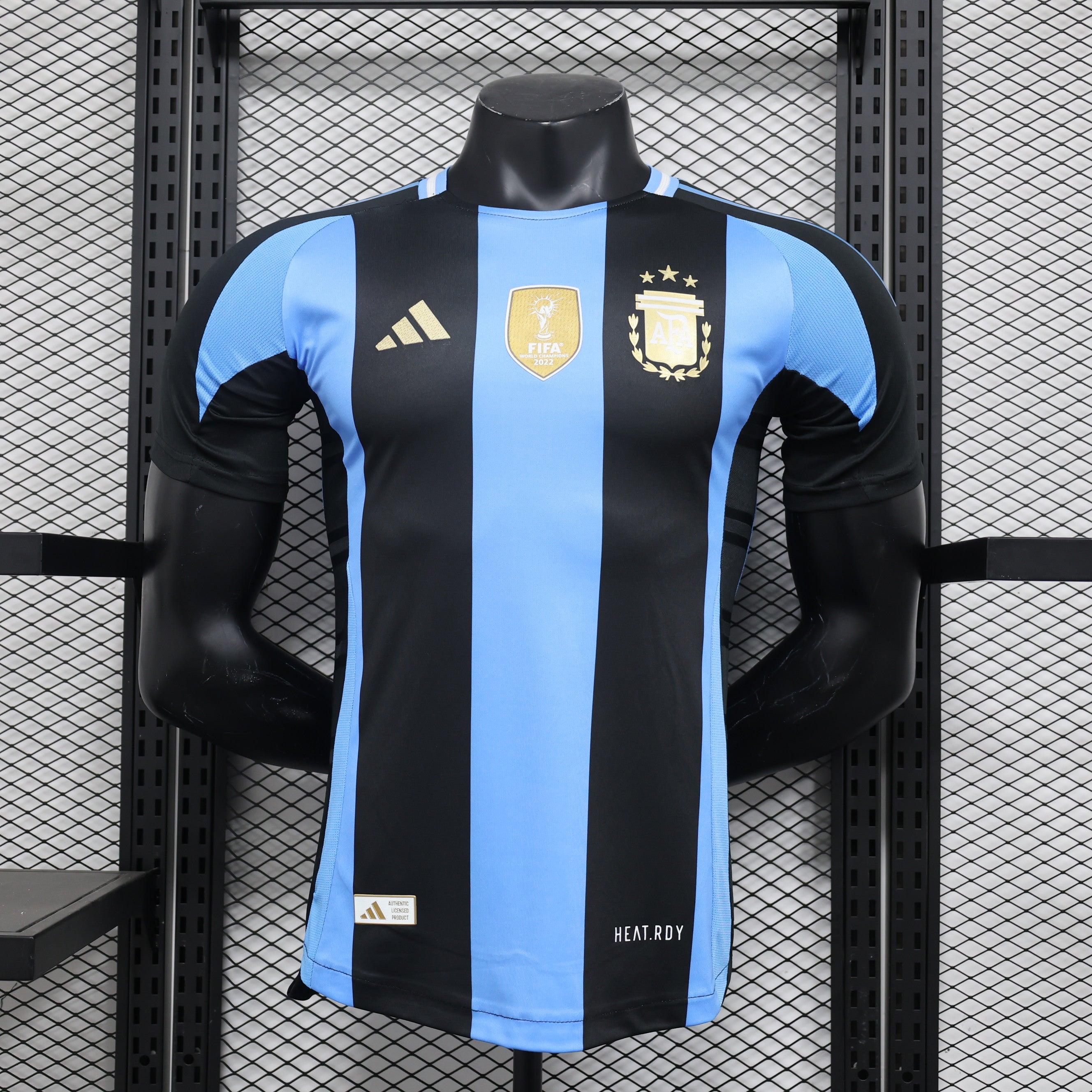 Maillot Football Argentine - Joueur Messi - Fabriqué En Italie - Taille ?