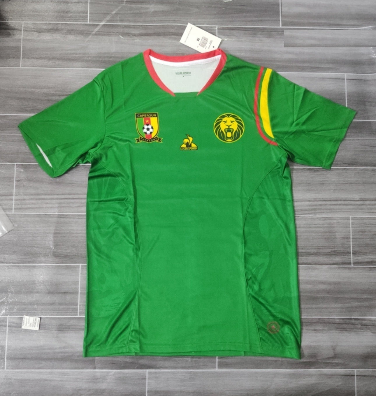 Maillot Foot Rouge C.A.N Egypte 2019 Equipe Cameroun Taille 2XL
