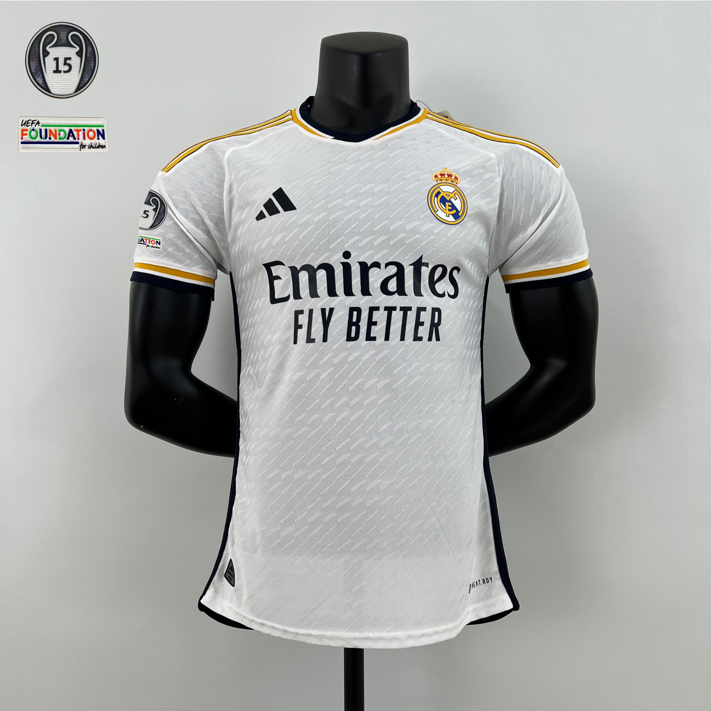 Maillot de foot rétro domicile Real Madrid CF 2007-2008 Maillot de foot rétro domicile Real Madrid CF 2007-2008