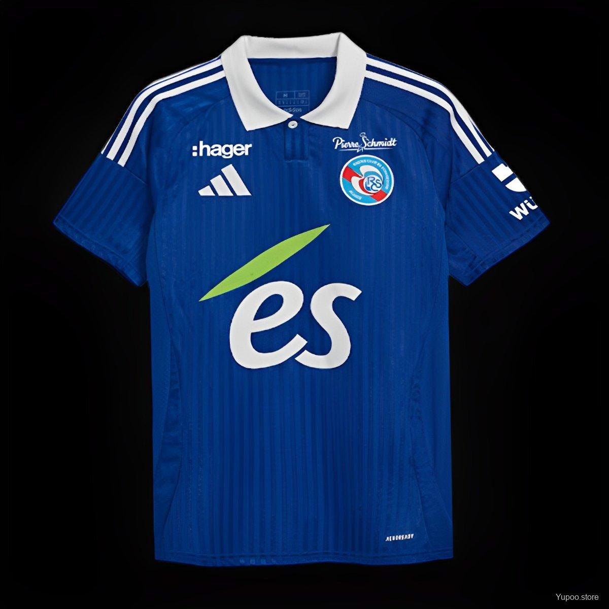 Maillot foot football Strasbourg 1977-1978 HOME S Maillot foot football Strasbourg 1977-1978 HOME S