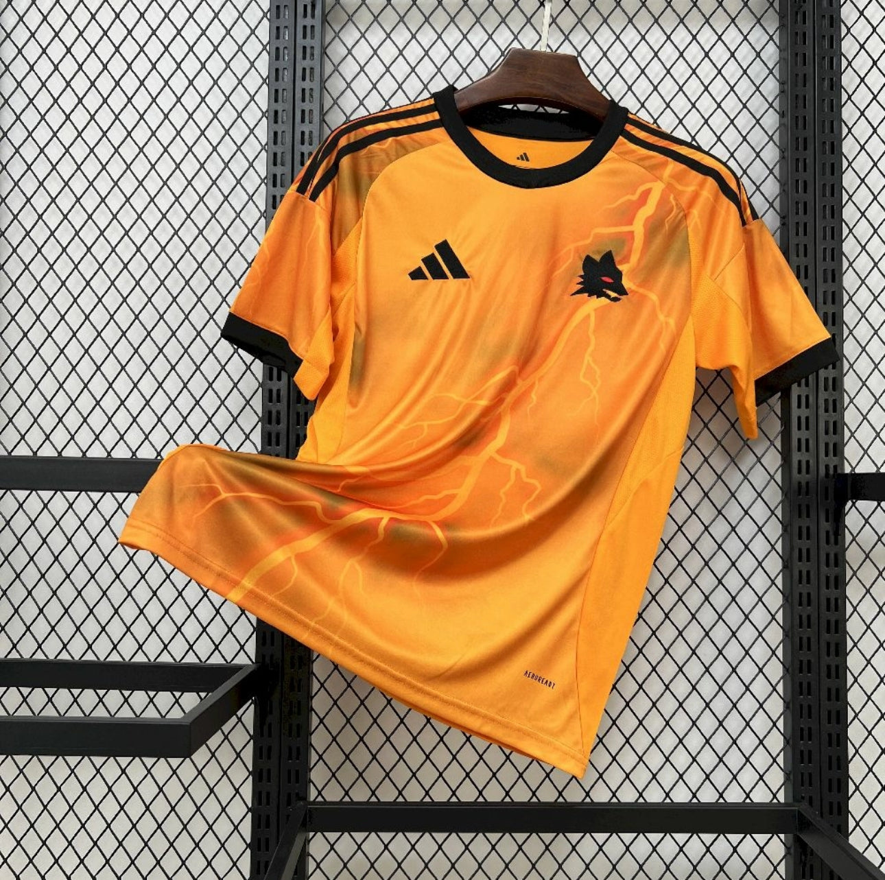 Maillot football rétro AS Rome extérieur N°19 BAPTISTA 2008-2009