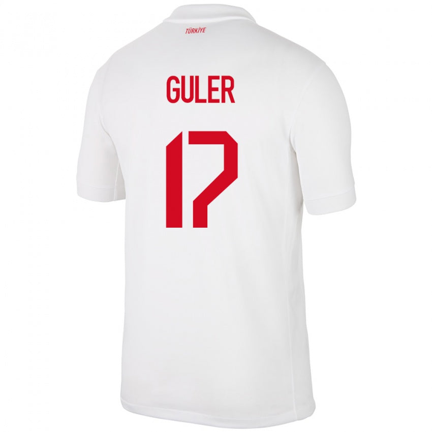 Maillot football Turquie Turkey extérieur 2024/25 ARDA GULER 17 Playfoot