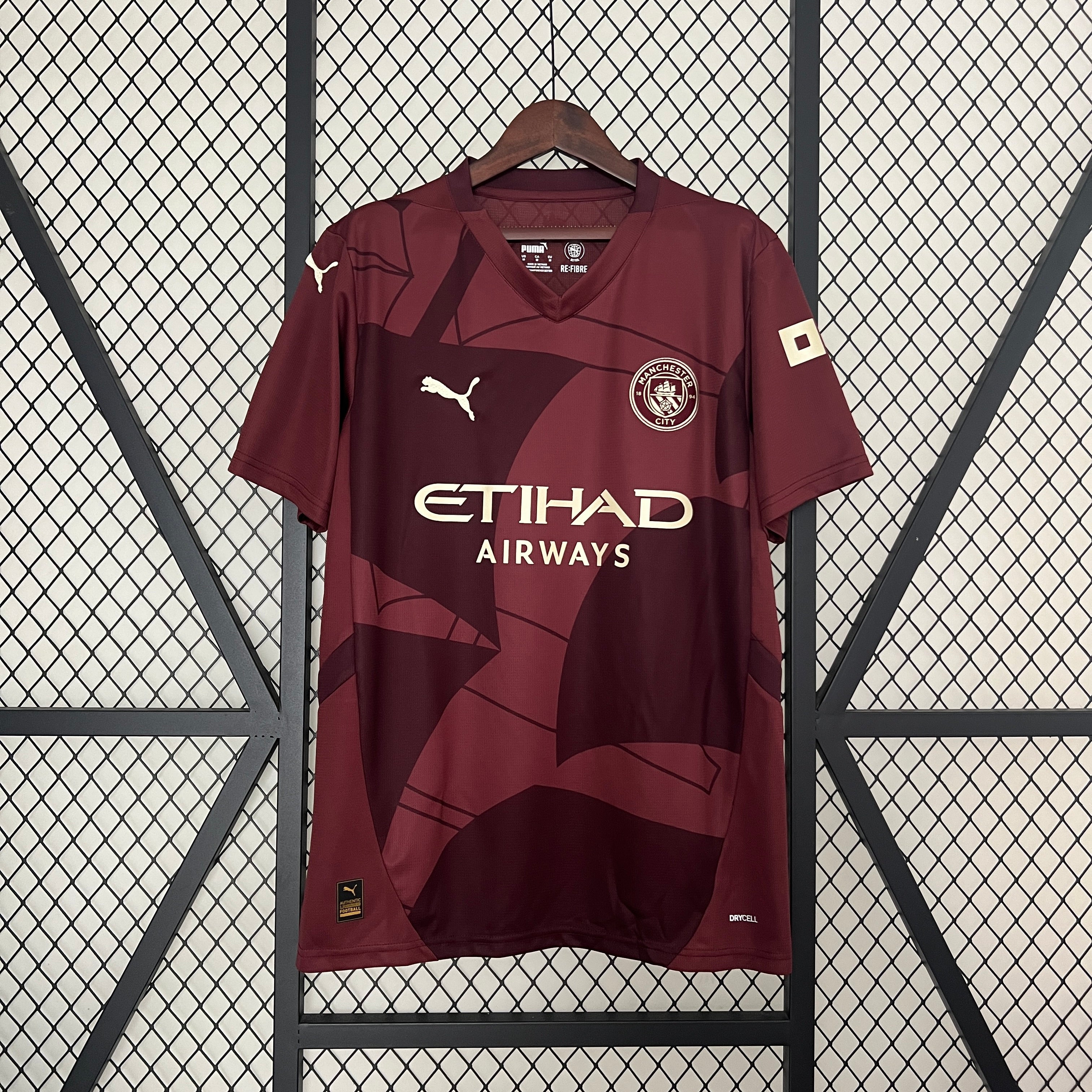 Maillot Manchester City 2012-2013 Domicile - Taille L (44) - Umbro - Occasion En Très Bon état