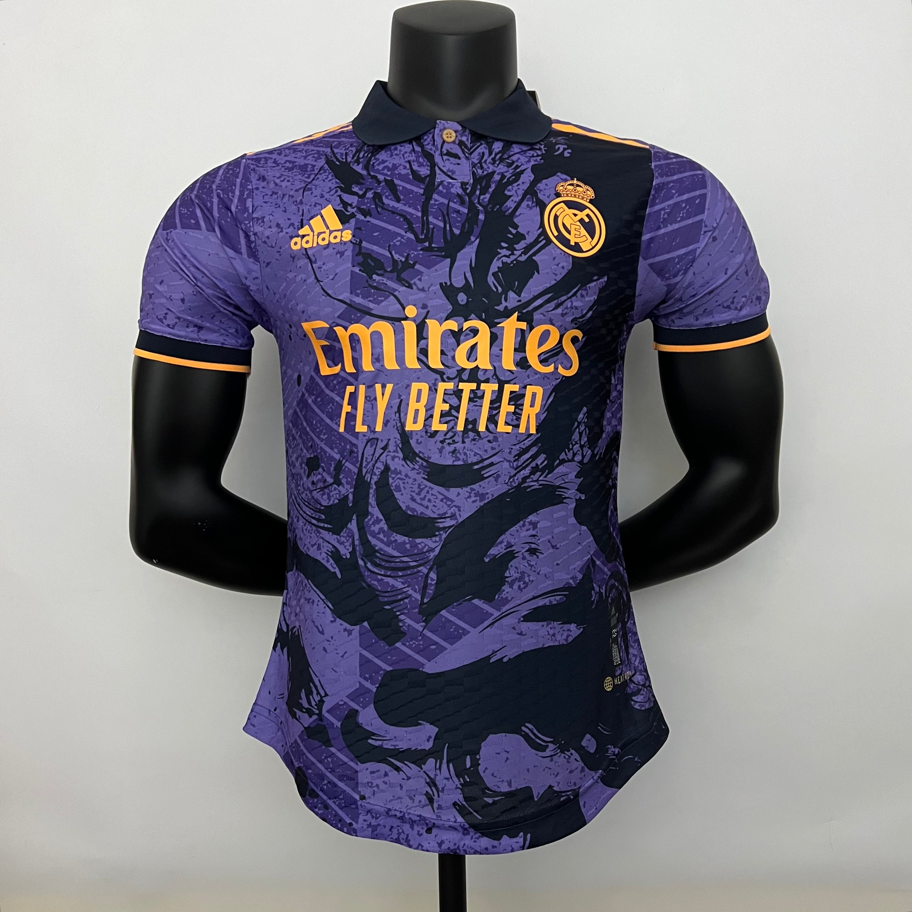 Maillot Extérieur Real Madrid Adidas Violet - Saison 2022/23, Taille XL, Neuf