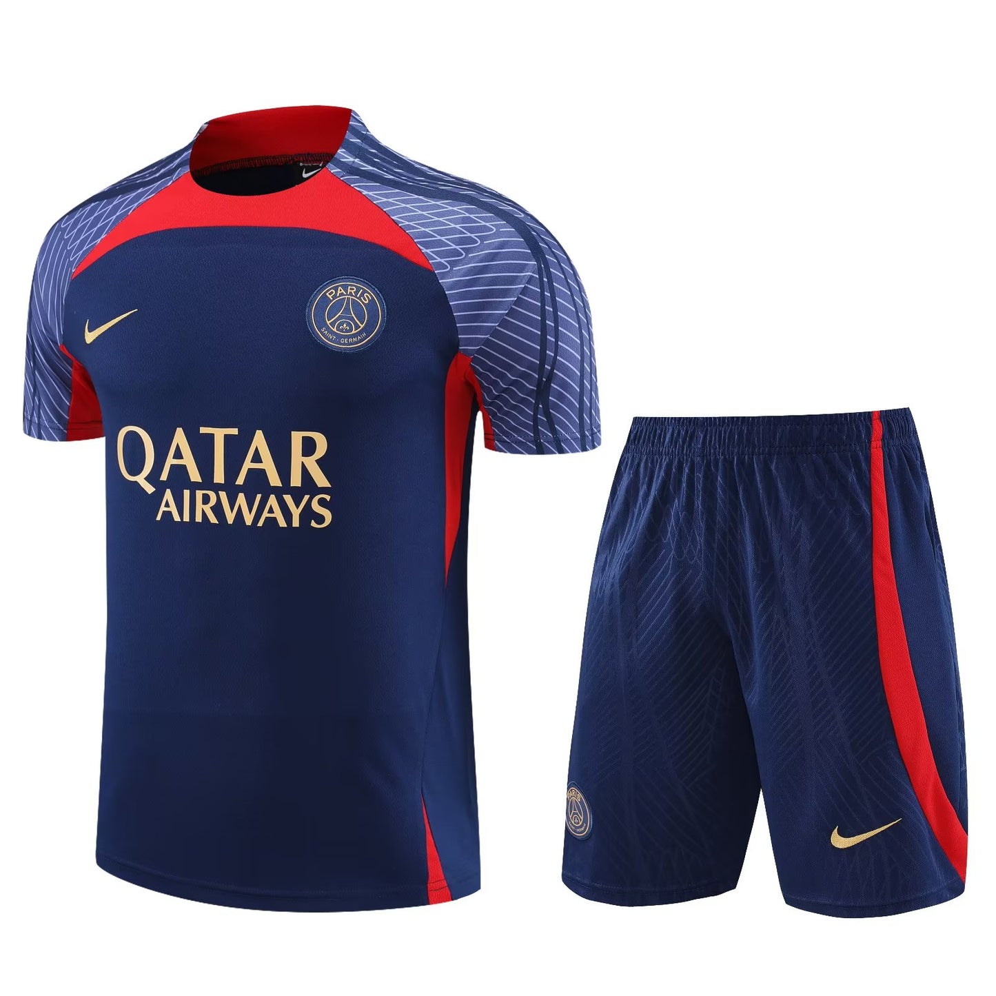 Kit PSG Paris training bleu/mauve 2023/24