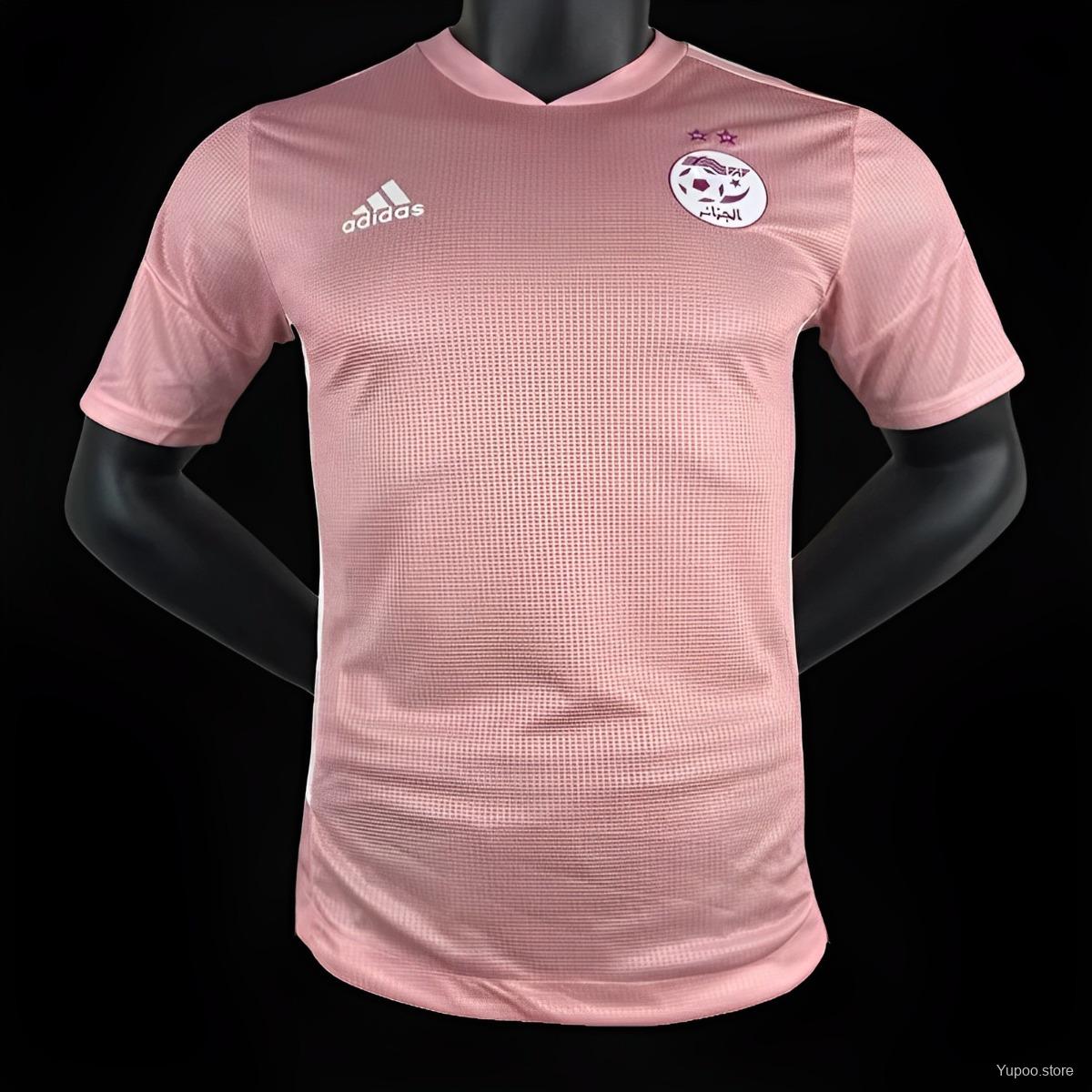 Maillot Algerie/Algeria Rose Player Version 2023/24