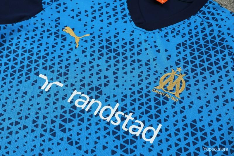 Kit OM Marseille training bleu 2023/24