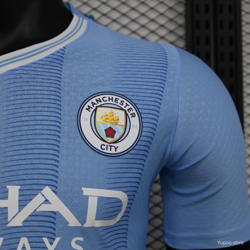 Maillot Manchester City Domicile Version Joueur saison 23/24 taille S