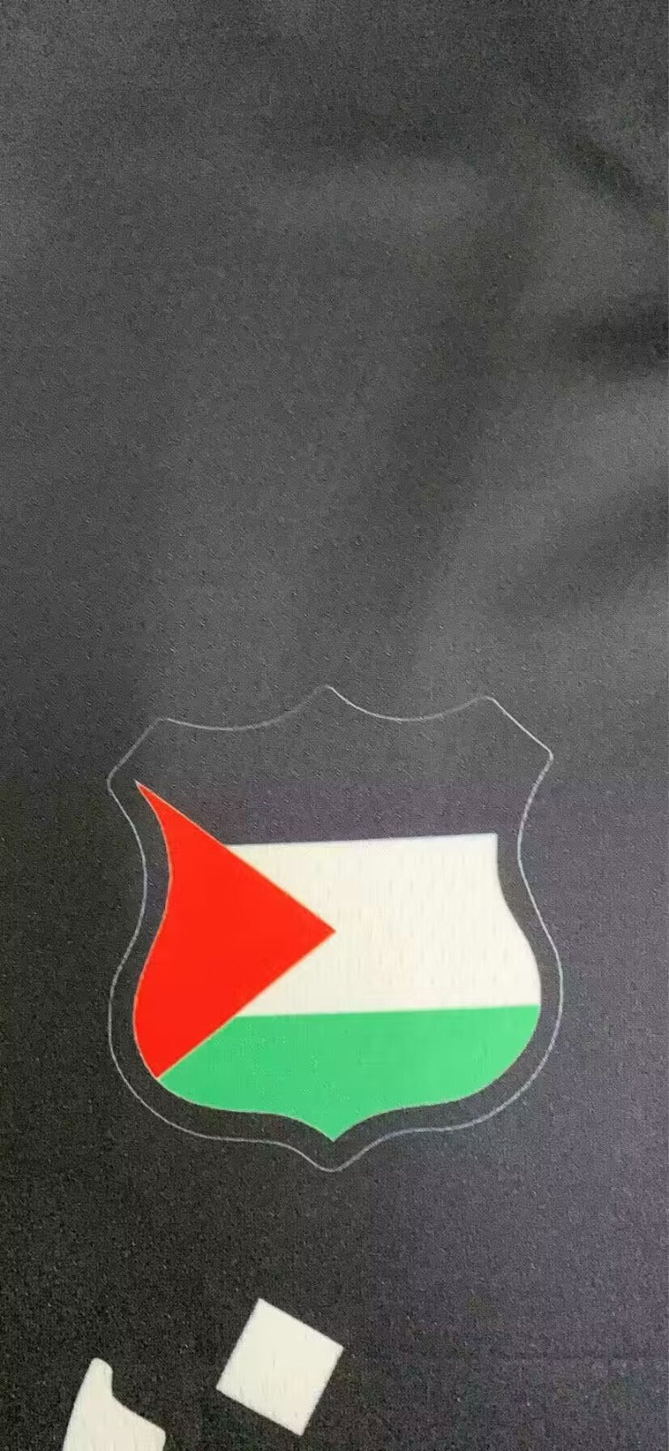 Maillot Palestine/Palestina Black/Noir 2023/24