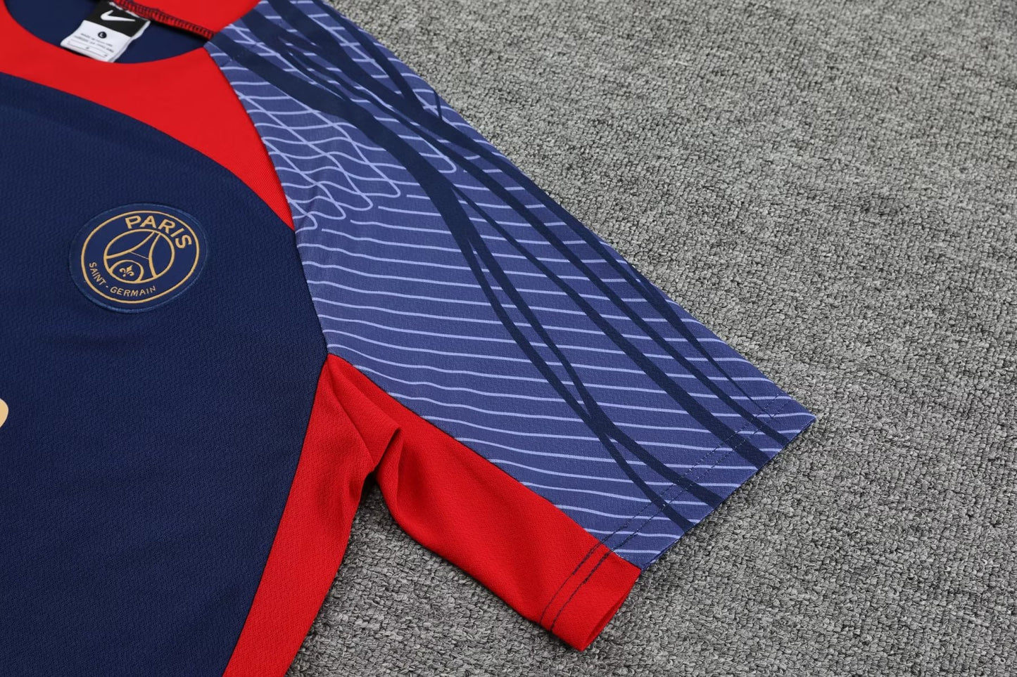 Kit PSG Paris training bleu/mauve 2023/24