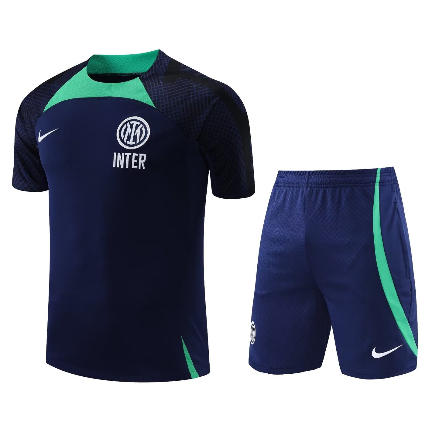 Kit Inter Milan training bleu/vert 2023/24