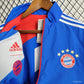 Veste coupe-vent réversible Bayern Munich  bleu/rouge 2023/24