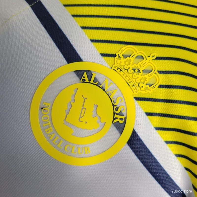 Polo Al Nassr bleu/jaune 2023/24