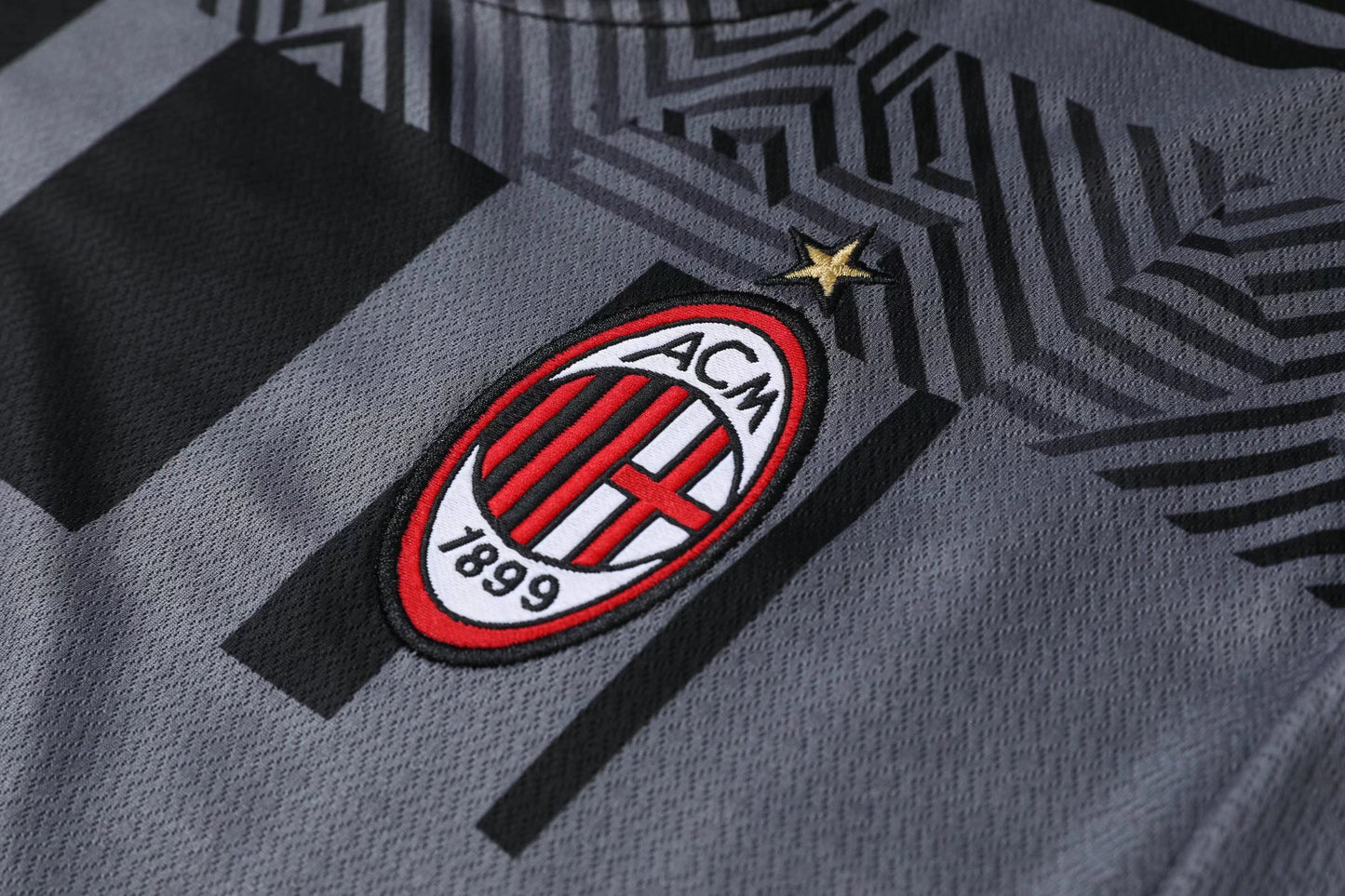 Kit Milan AC training gris/noir 2023/24