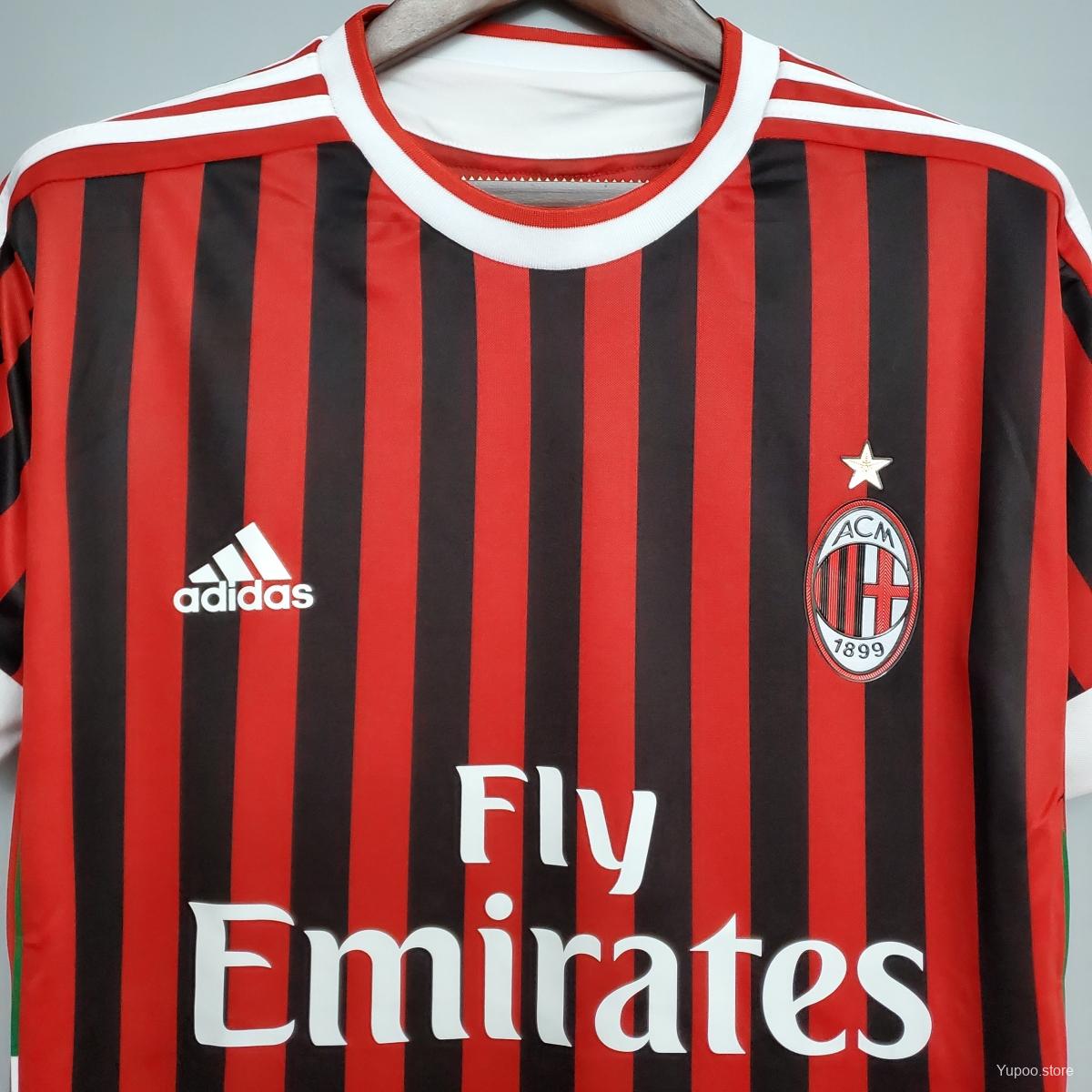 Maillot Milan AC domicile 2011/12