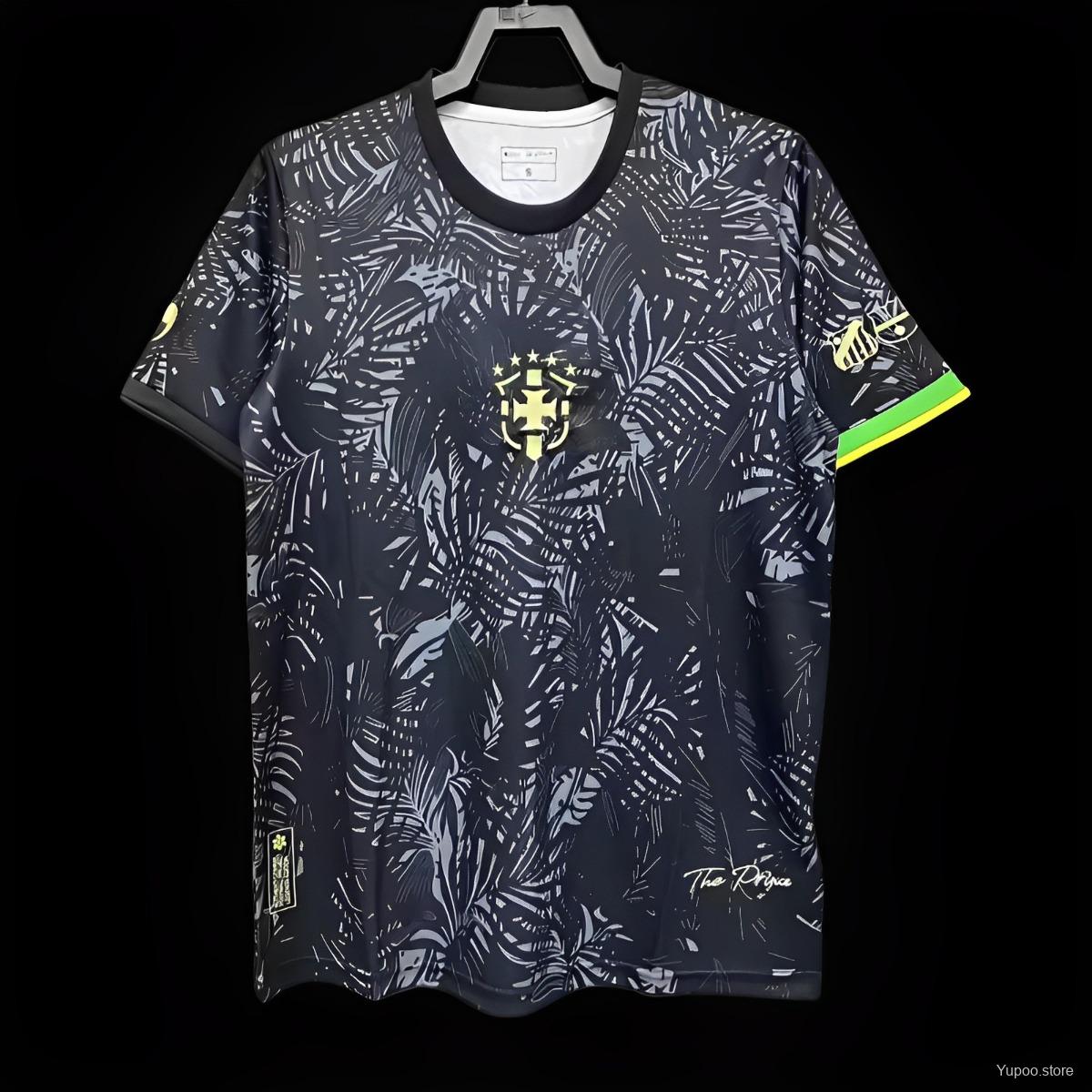 Arte Vetor Estampa Template Camisa Brasil The Prince Neymar Comma