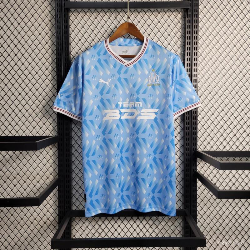 Maillot OM Marseille training spécial bleu 2023/24