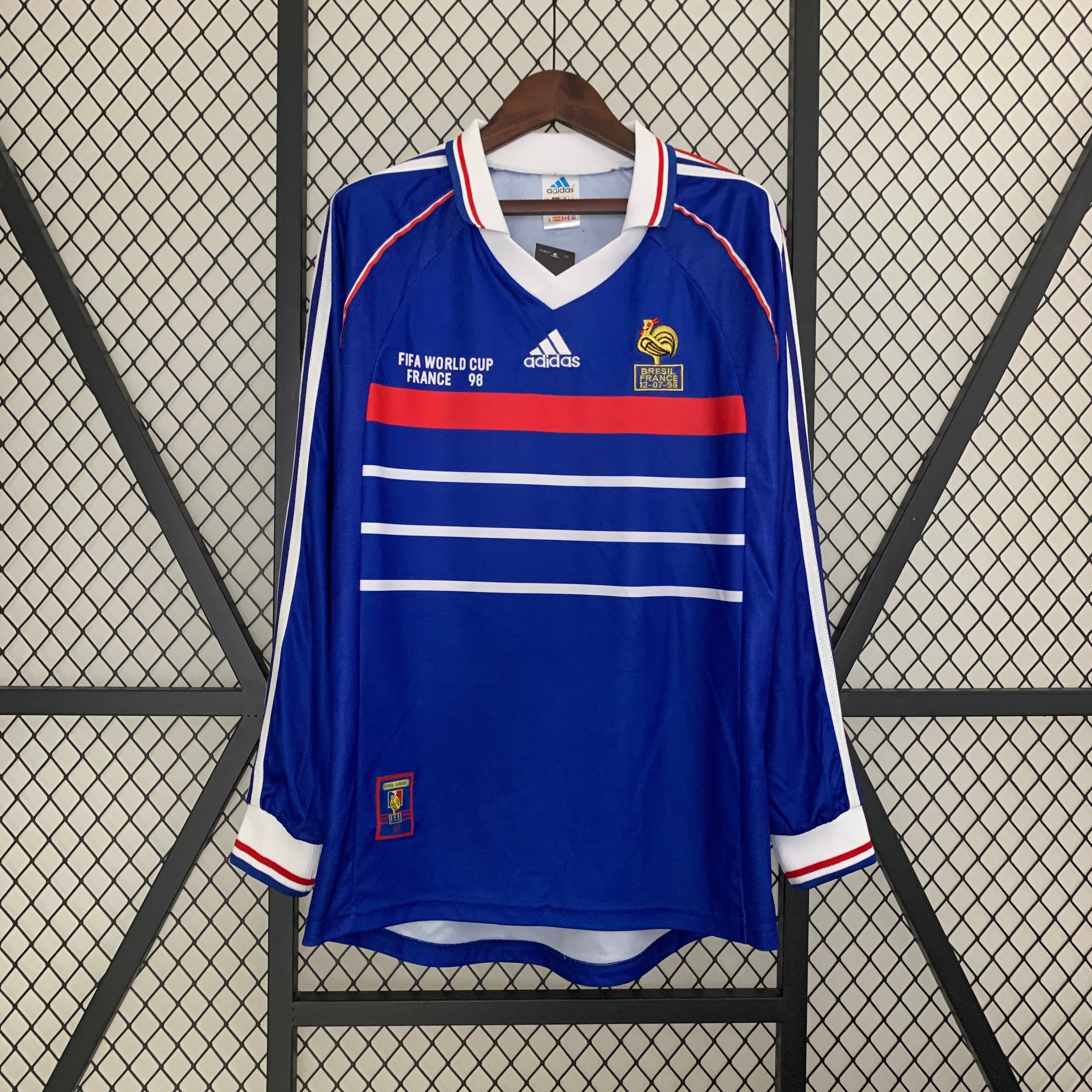 MAILLOT ÉQUIPE DE FRANCE 1998 1999 Fabien BARTHEZ vintage goal GK shirt ADIDAS EUR 204,90 - FR MAILLOT ÉQUIPE DE FRANCE 1998 1999 Fabien BARTHEZ vintage goal GK shirt ADIDAS EUR 204,90 - FR