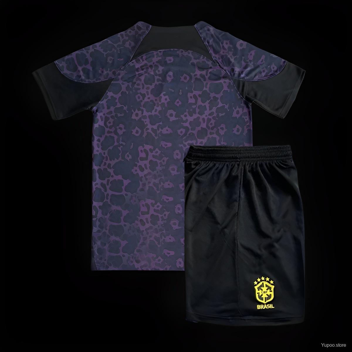 Kit ensemble football Brésil/Brazil Gardien/Goalkeeper 2023/24