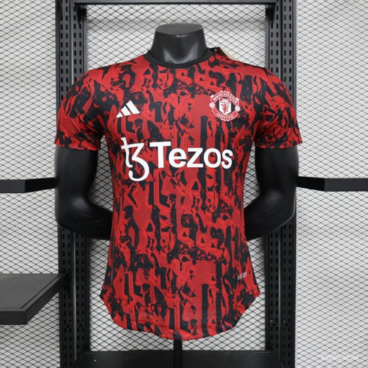 Maillot Manchester City Training Red Player Version 2023/24