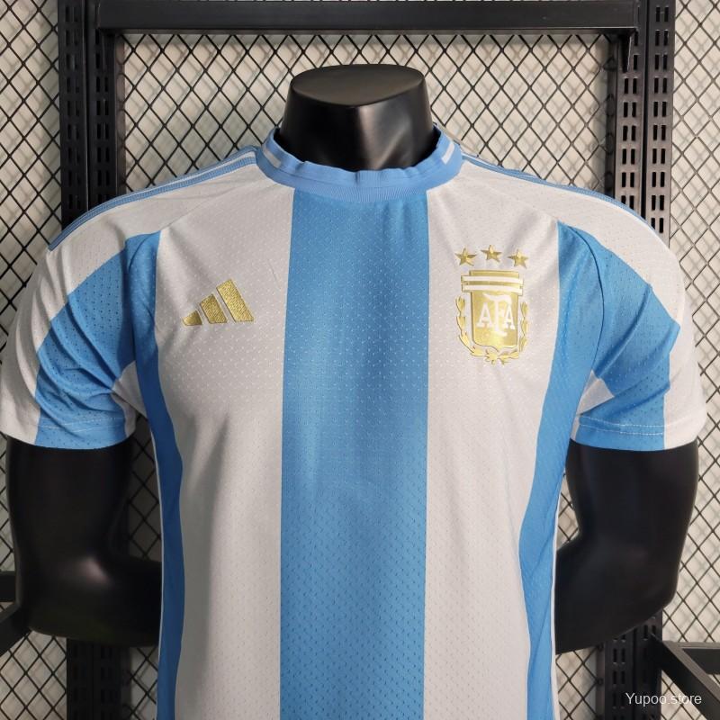 Maillot Argentine/Argentina domicile Player Version 2023/24