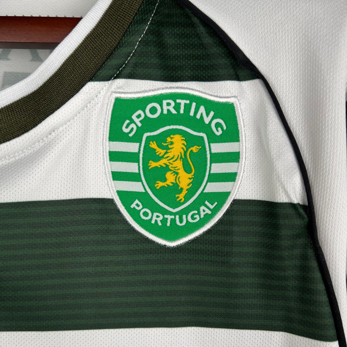 Maillot Sporting Lisbonne/Lisbon domicile LS 2001/03