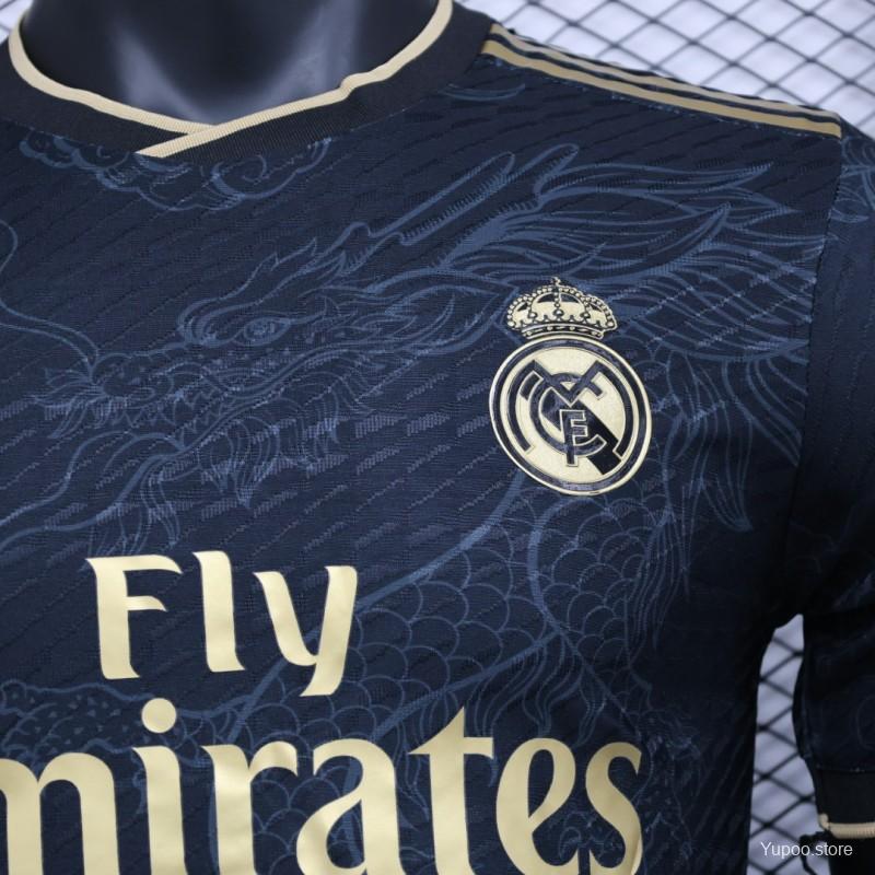 Maillot Real Madrid  Black Dragon Player Version 2023/24