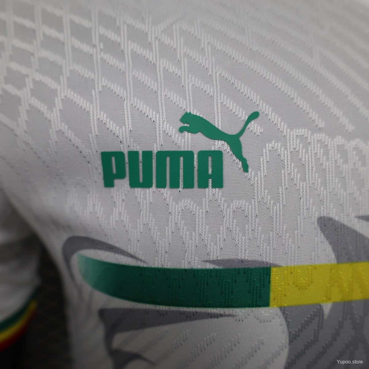 Achat 2023-2024 maillot edition speciale version joueur senegal blanc (1)  pas cher