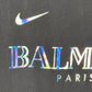 Maillot football PSG Paris Balmain noir 2023/24