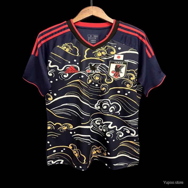 Maillot Japon Japan Japan Black Propitious Clouds 2023/24