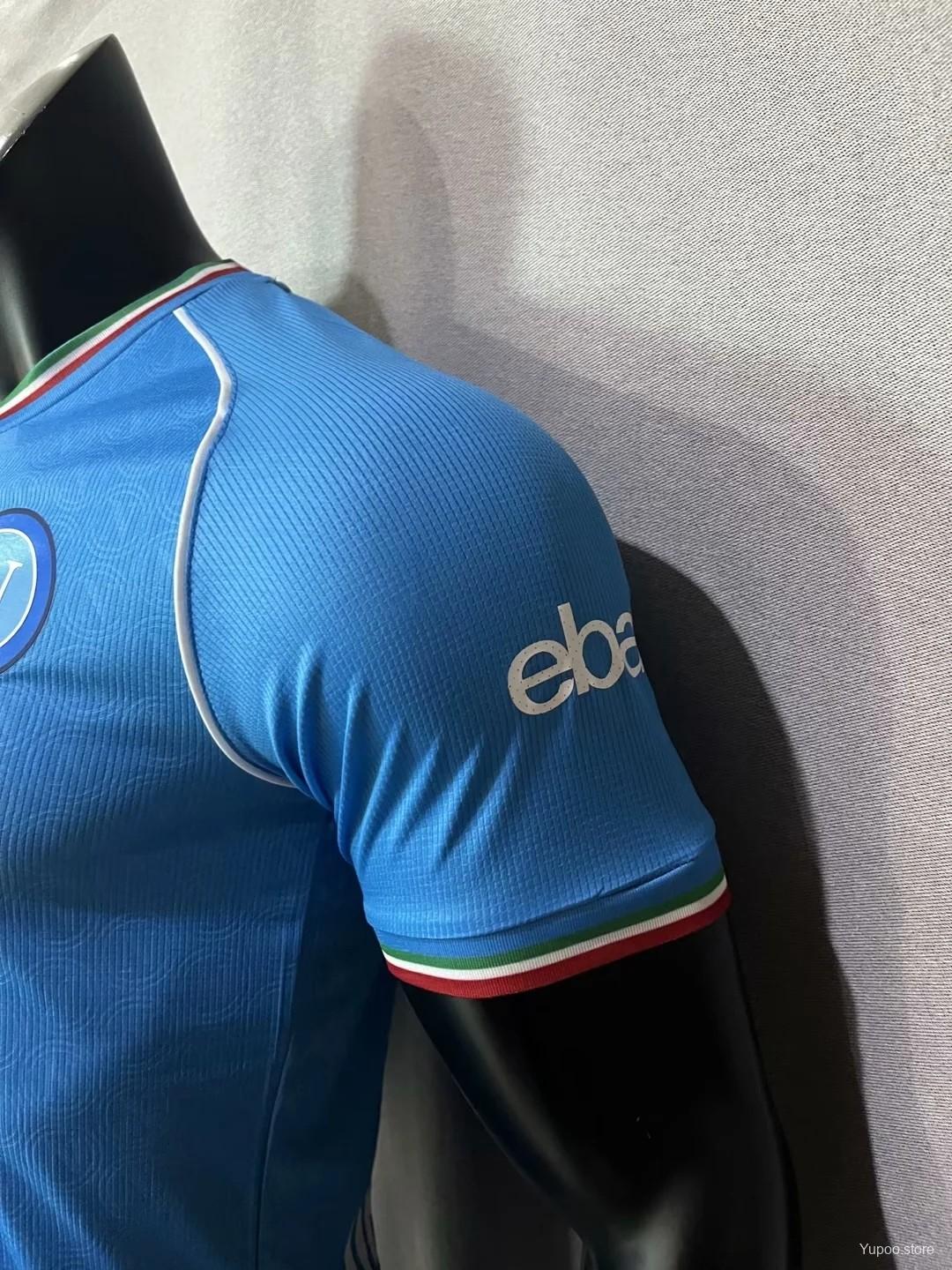 Maillot football Naples/Napoli domicile Version Player 2023/24