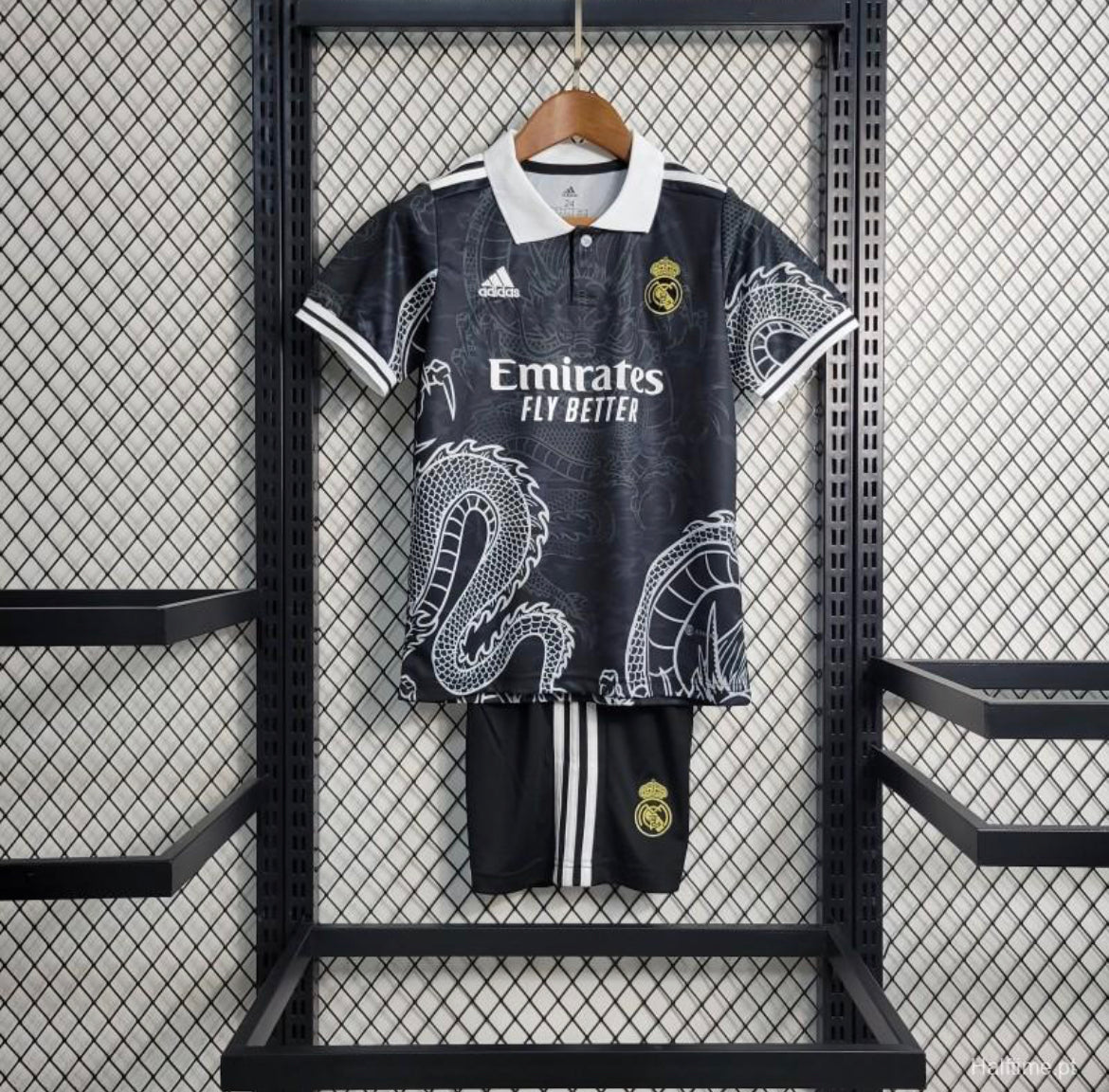 Kit Real Madrid Spécial Dragon Noir/Black 2023/24