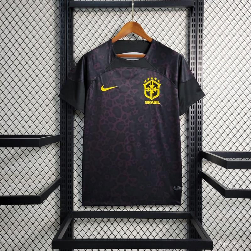 Maillot Brésil/Brazil Black Goal 2023/24