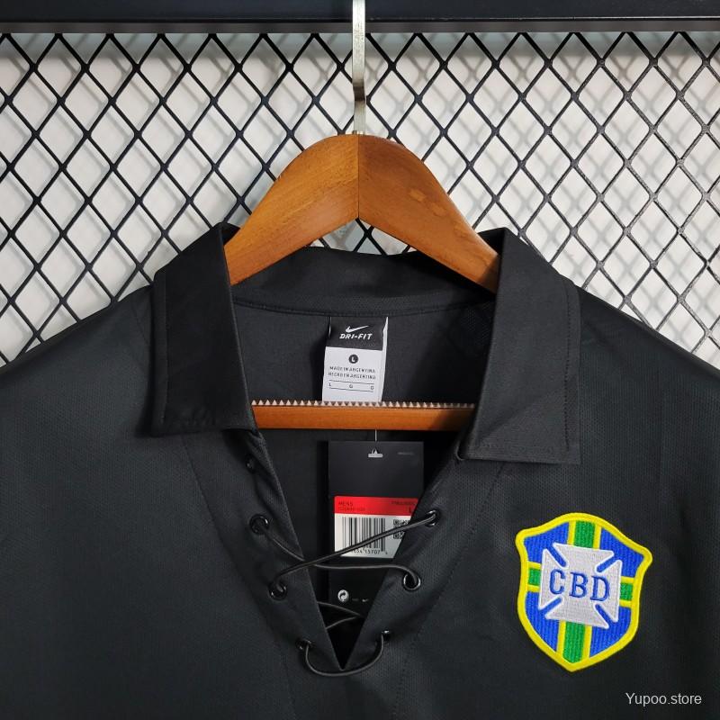 Maillot Bresil/Brazil Special noir/black LS 2004