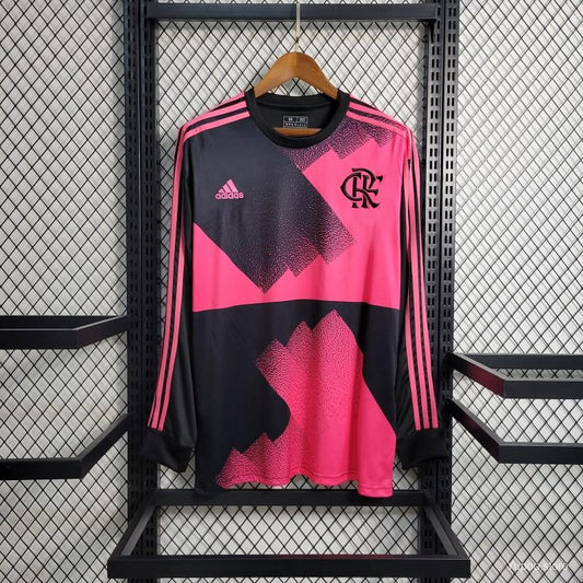 Maillot Flamengo Pink LS 2023/24