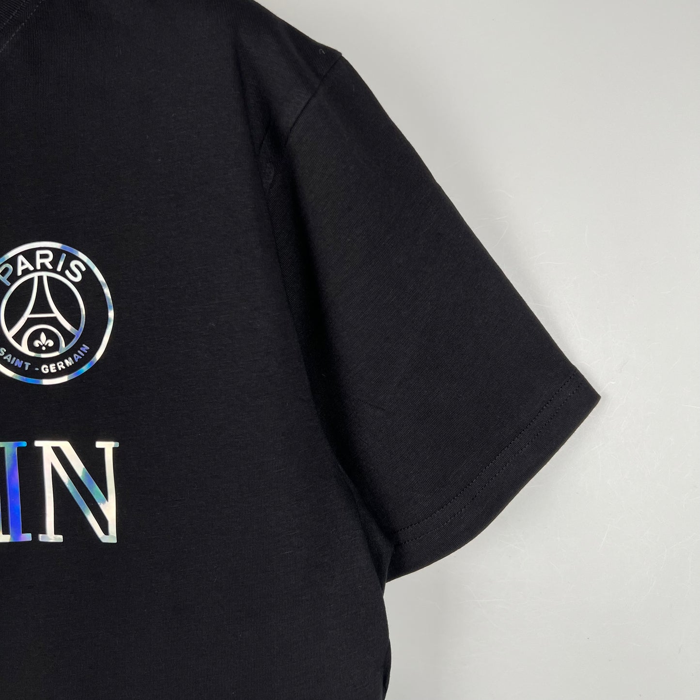 Maillot football PSG Paris Balmain noir 2023/24