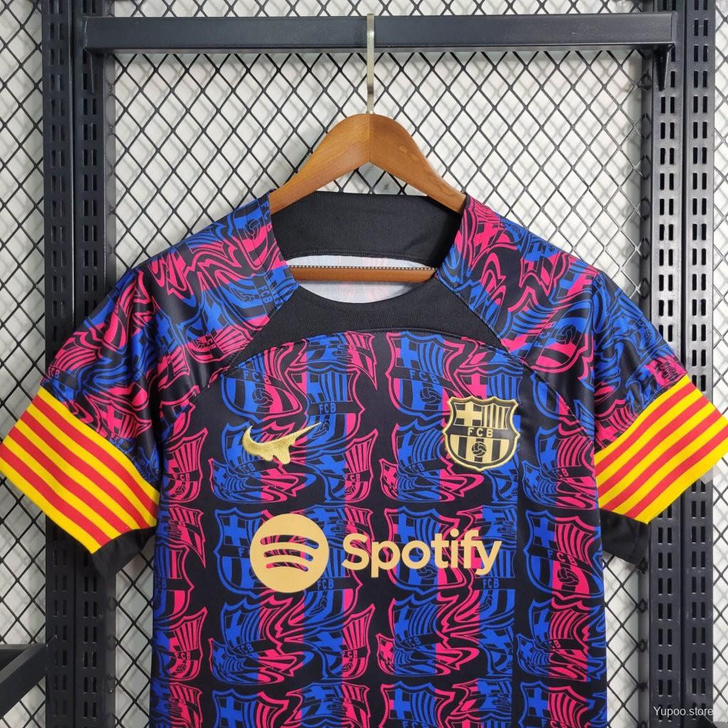 Maillot FC Barcelone/Barcelona Salvador Dali Special Concept 2023/24