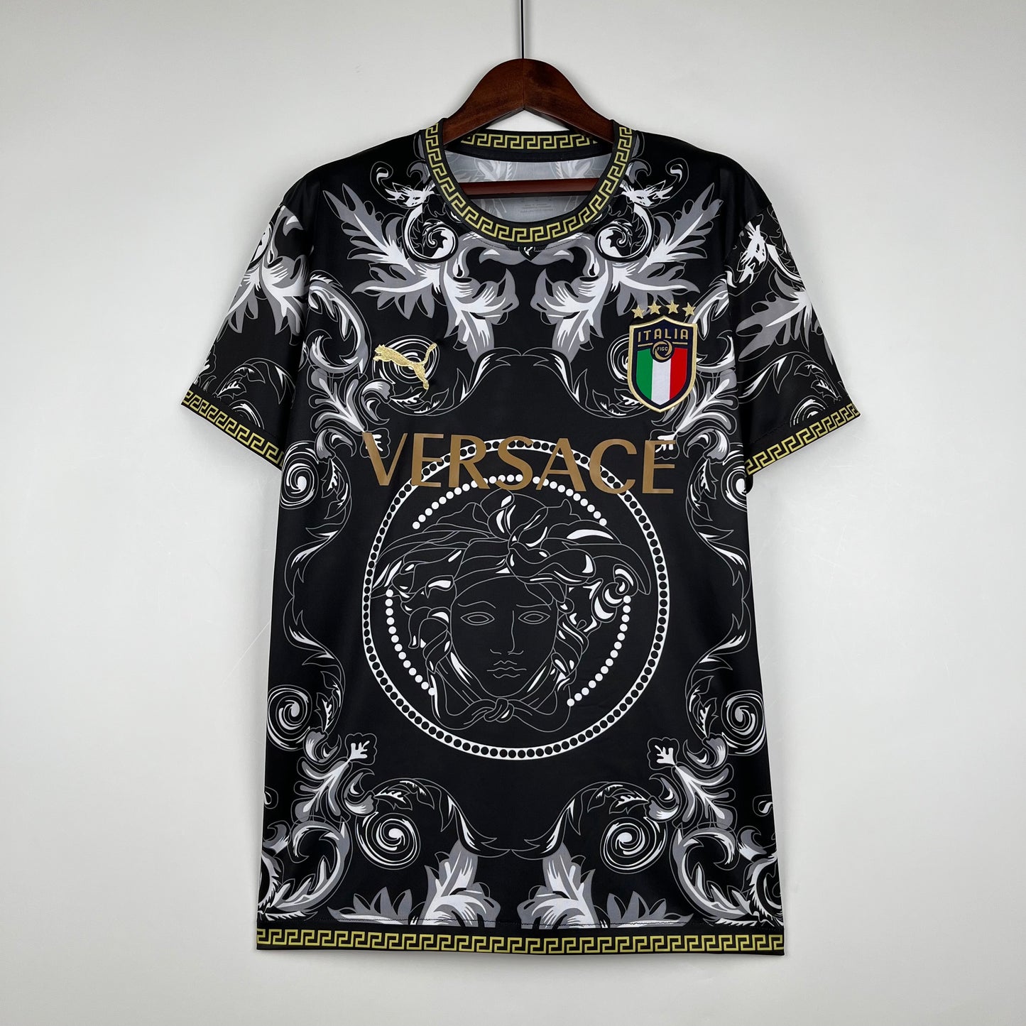 Maillot Italie/Italia Versace Black Edition 2023/24