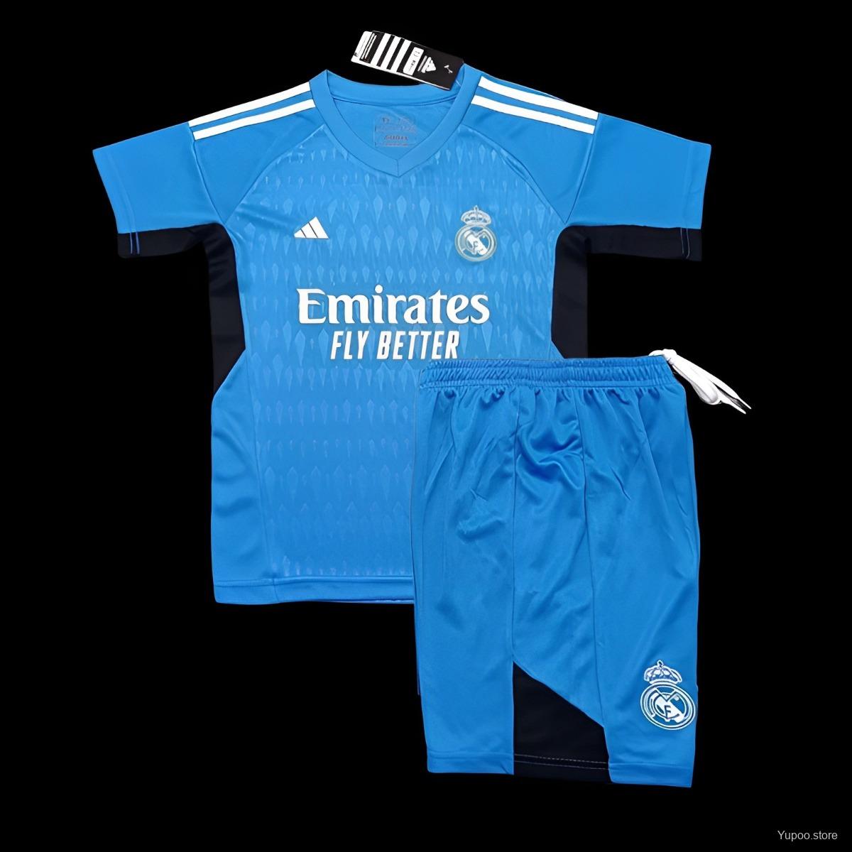 Kit ensemble football Real Madrid Gardien Goalkeeper  2023/24