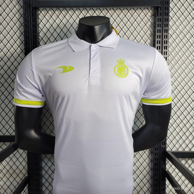 Polo Al Nassr blanc 2023/24