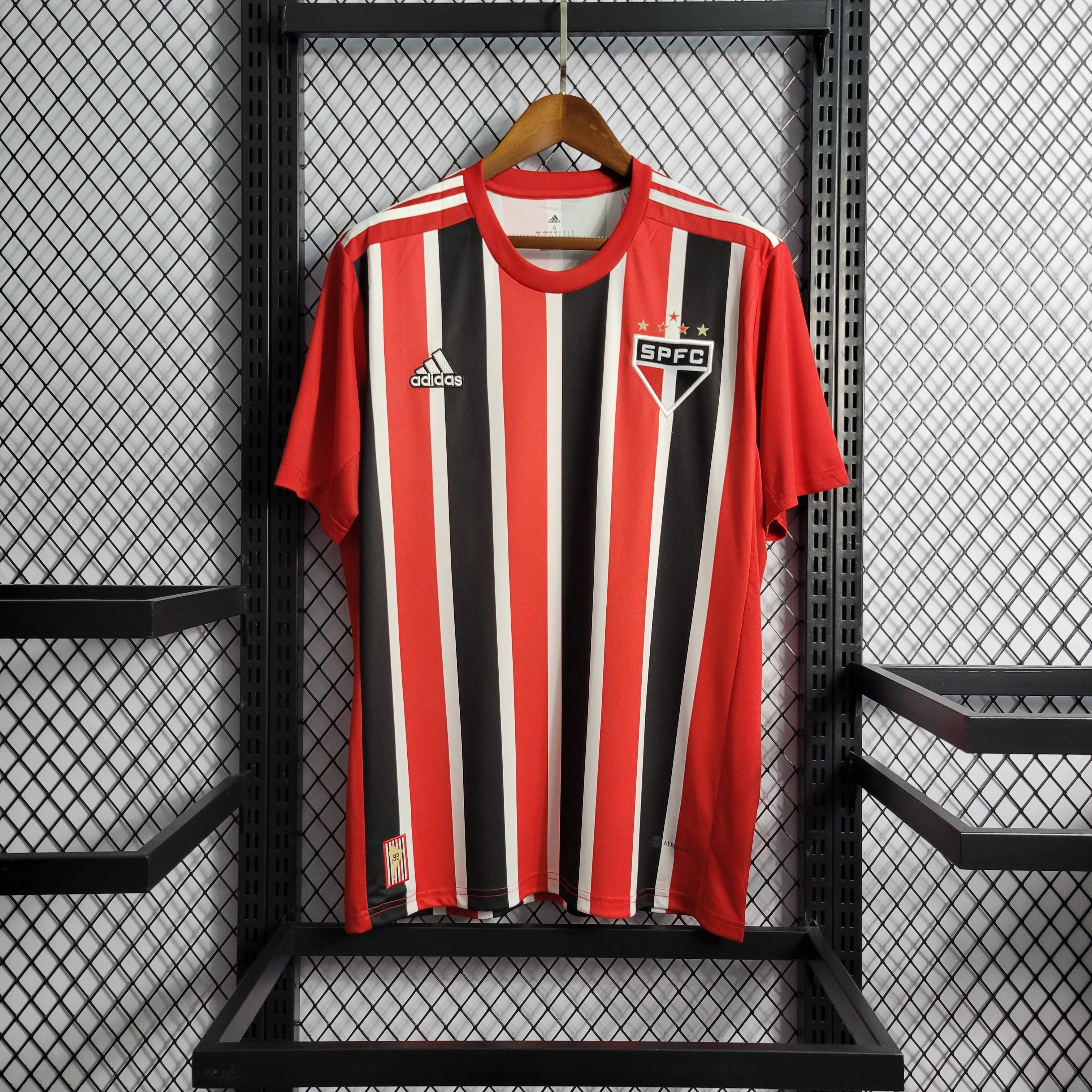 Maillot De Foot Vintage São Paulo 1995-1996 - Taille L - Édition Originale