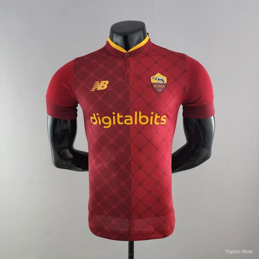 Maillot AS Roma domicile Player Version 2022/23