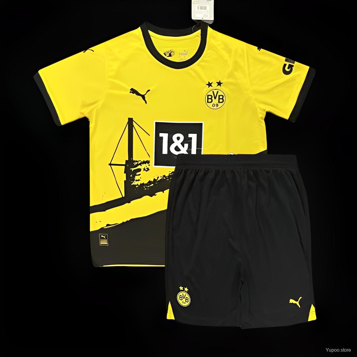 Kit Borussia Dortmund domicile 2023/24