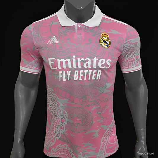 Maillot Real Madrid Pink Dragon Player Version 2023/24