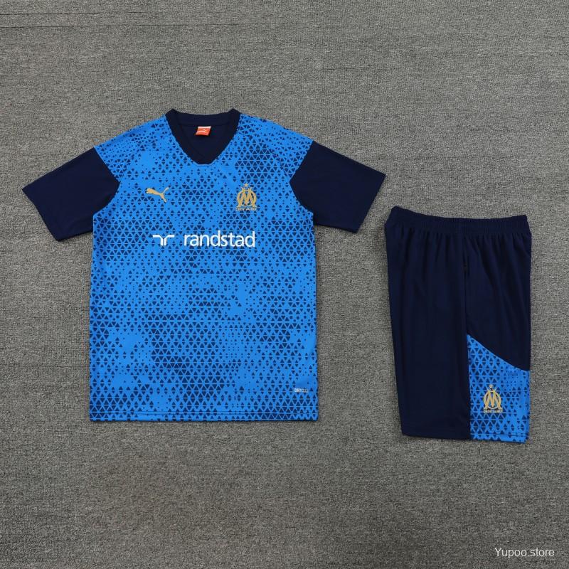 Kit OM Marseille training bleu 2023/24