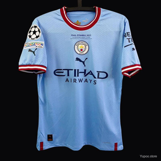 Maillot Manchester City domicile Champion 2022/23