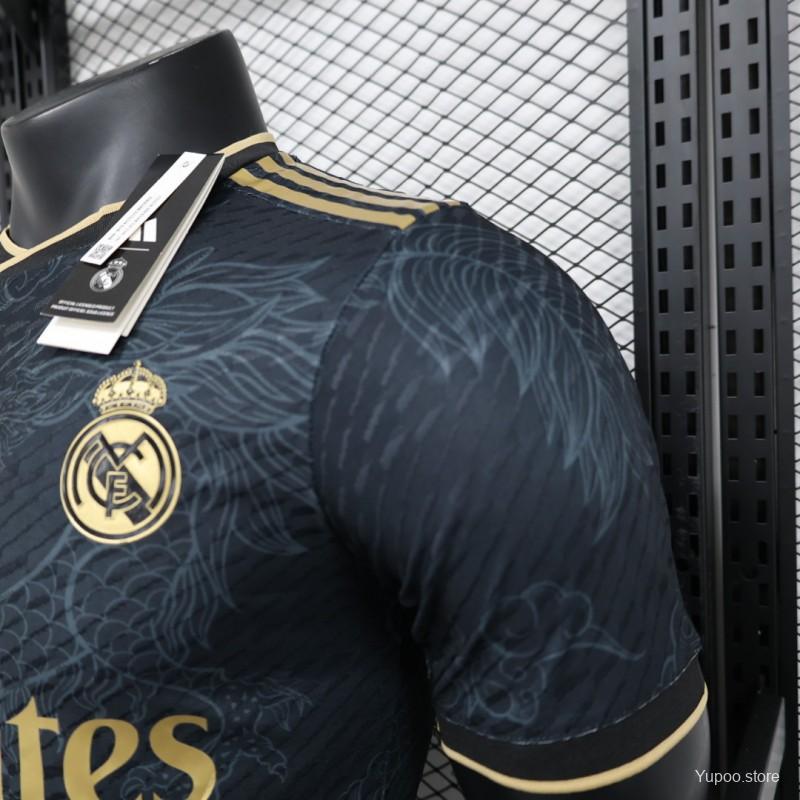 Maillot Real Madrid  Black Dragon Player Version 2023/24