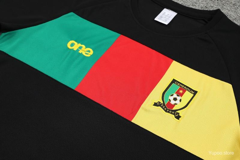 Kit Cameroun noir 2023/24