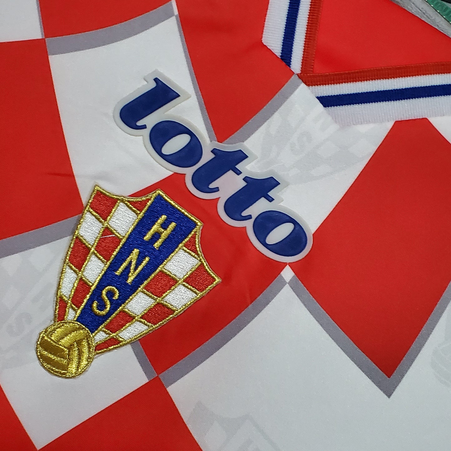 Maillot Croatie/Croatia exterieur 1998